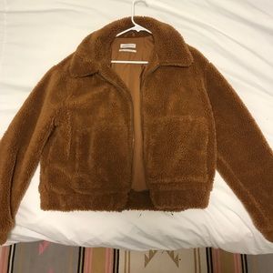 Urban outfitters teddy jacket